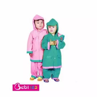 Áo mưa bộ hugo cho bé gái / bé trai