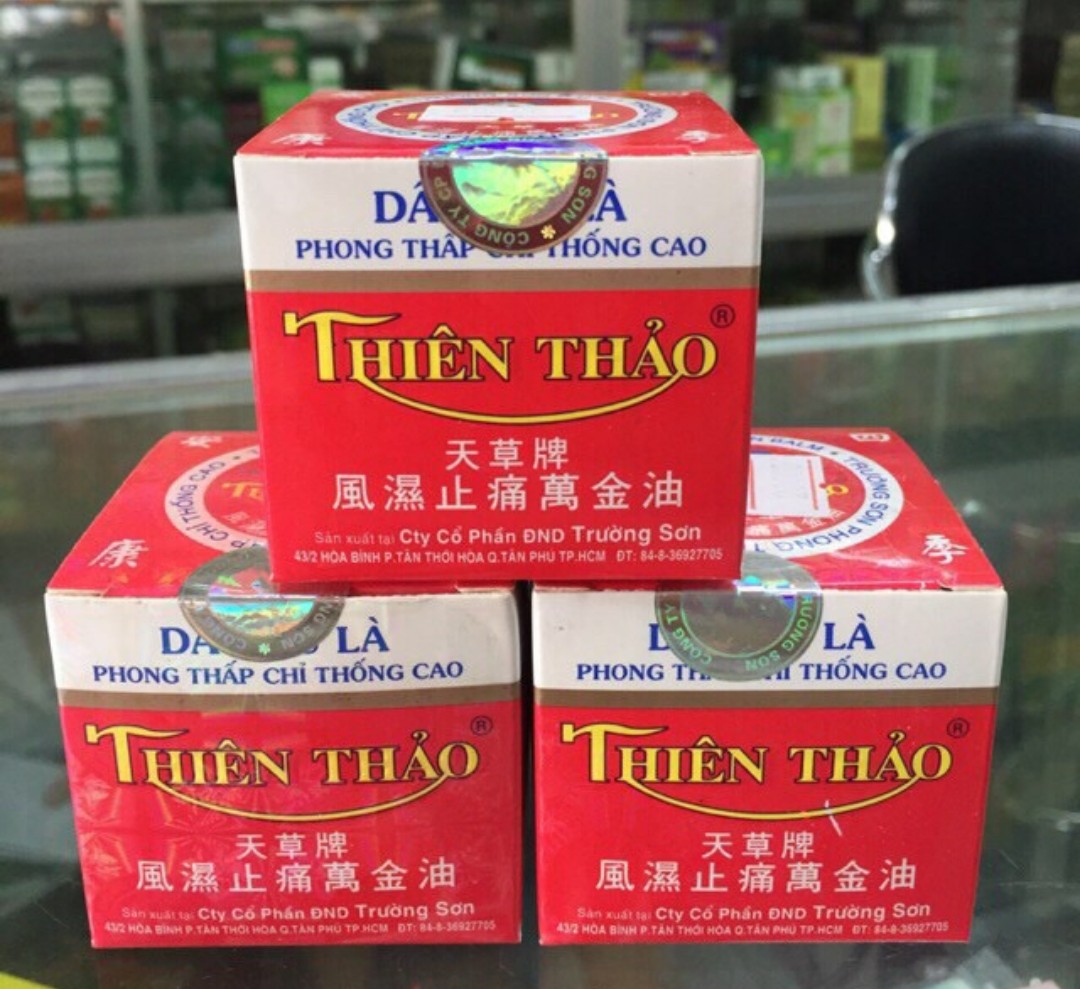 12 chai dầu cù là thiên thảo - 30gram