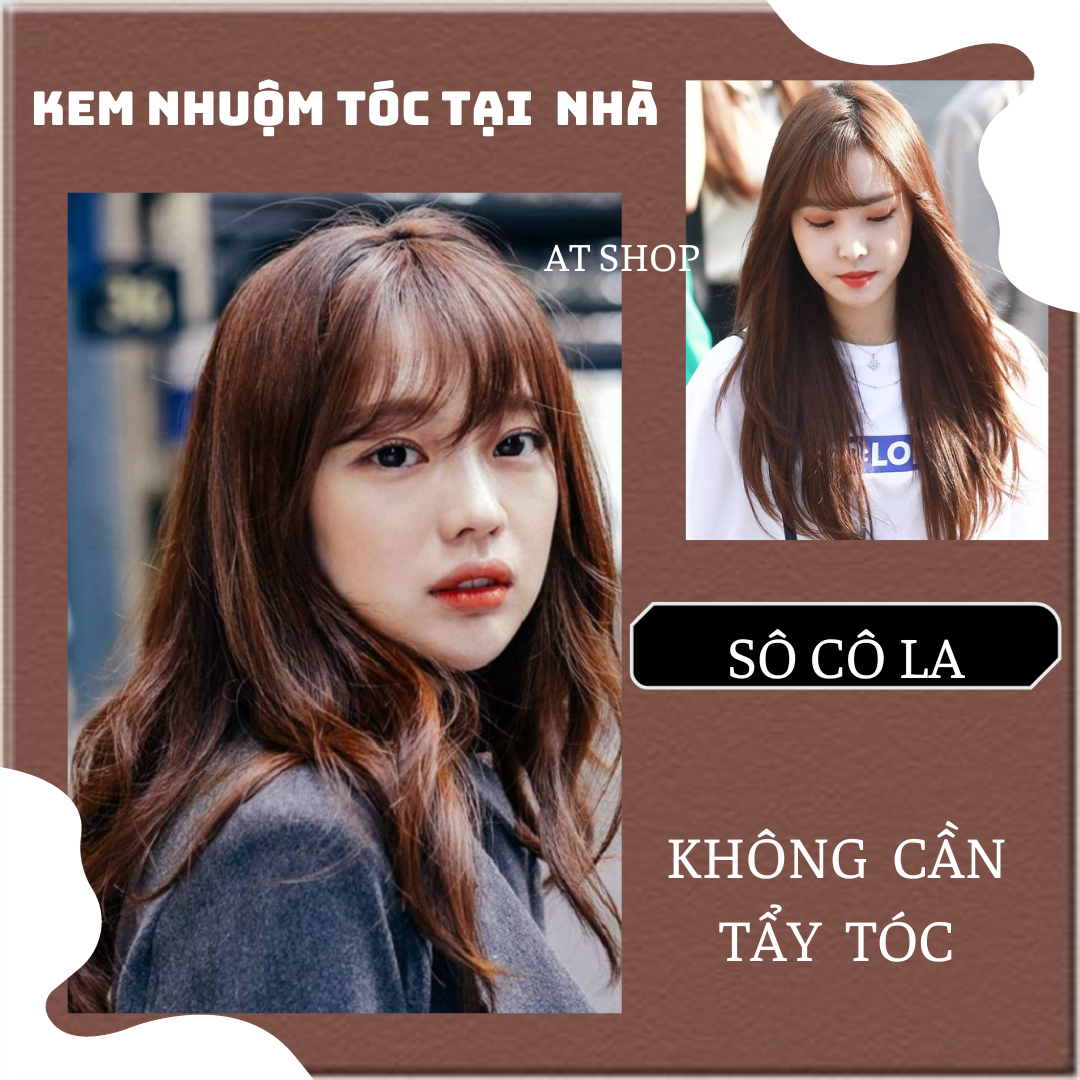 Kem nhuộm tóc màu socola dể dàng sử dụng tại nhà