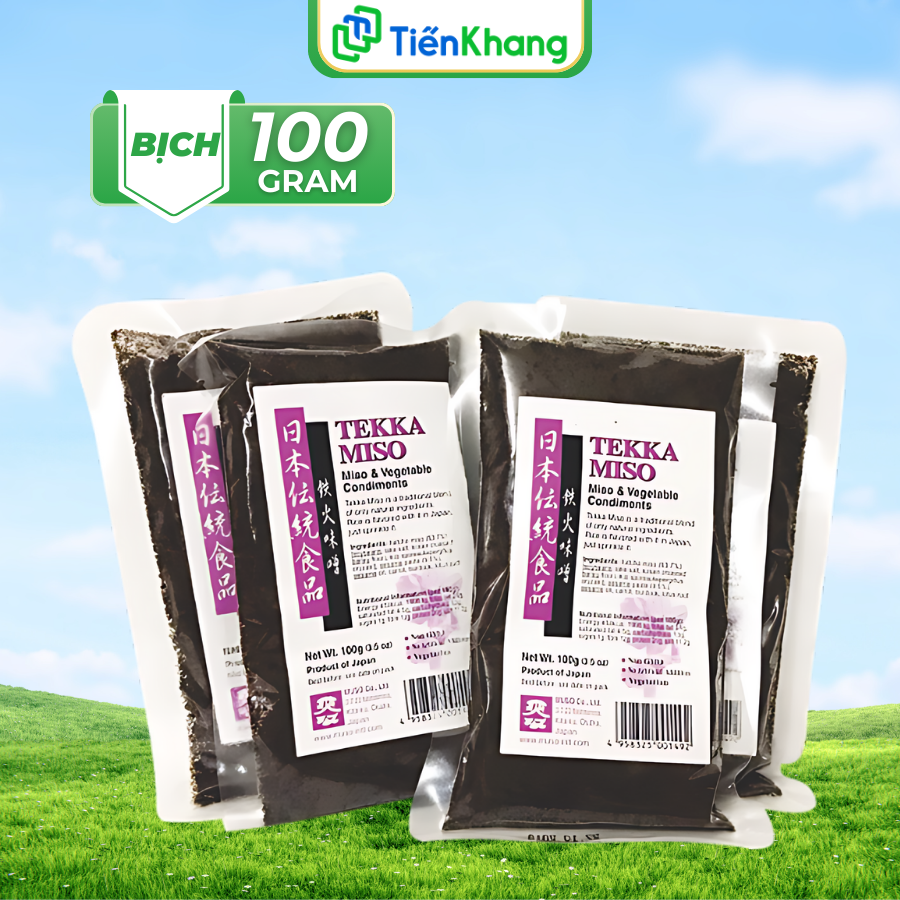 Tekka Miso Nhật Bản - Rau củ xào - Bịch (100gram)