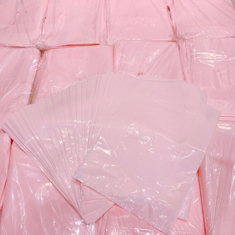 10kg túi hột xoài dẻo màu hồng pastel