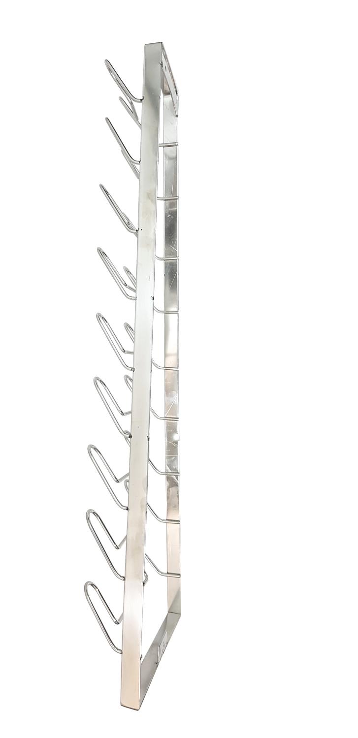 Máng nắp, kệ để nắp vung 9 nắp inox 304 - ammn9304