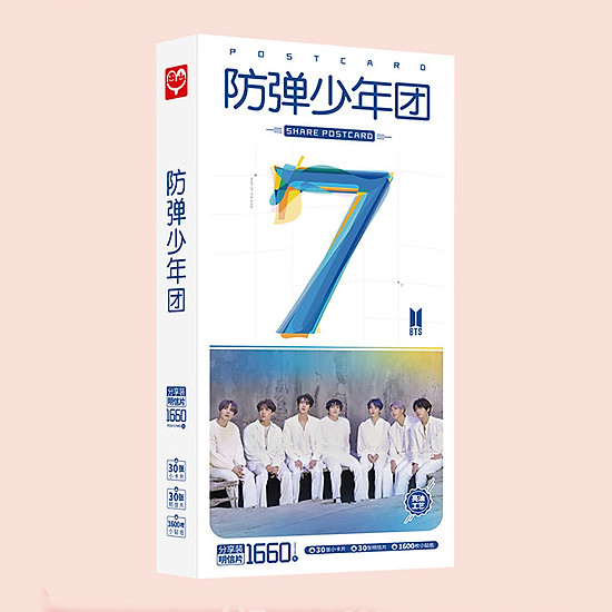 Postcard BTS map of the soul 7