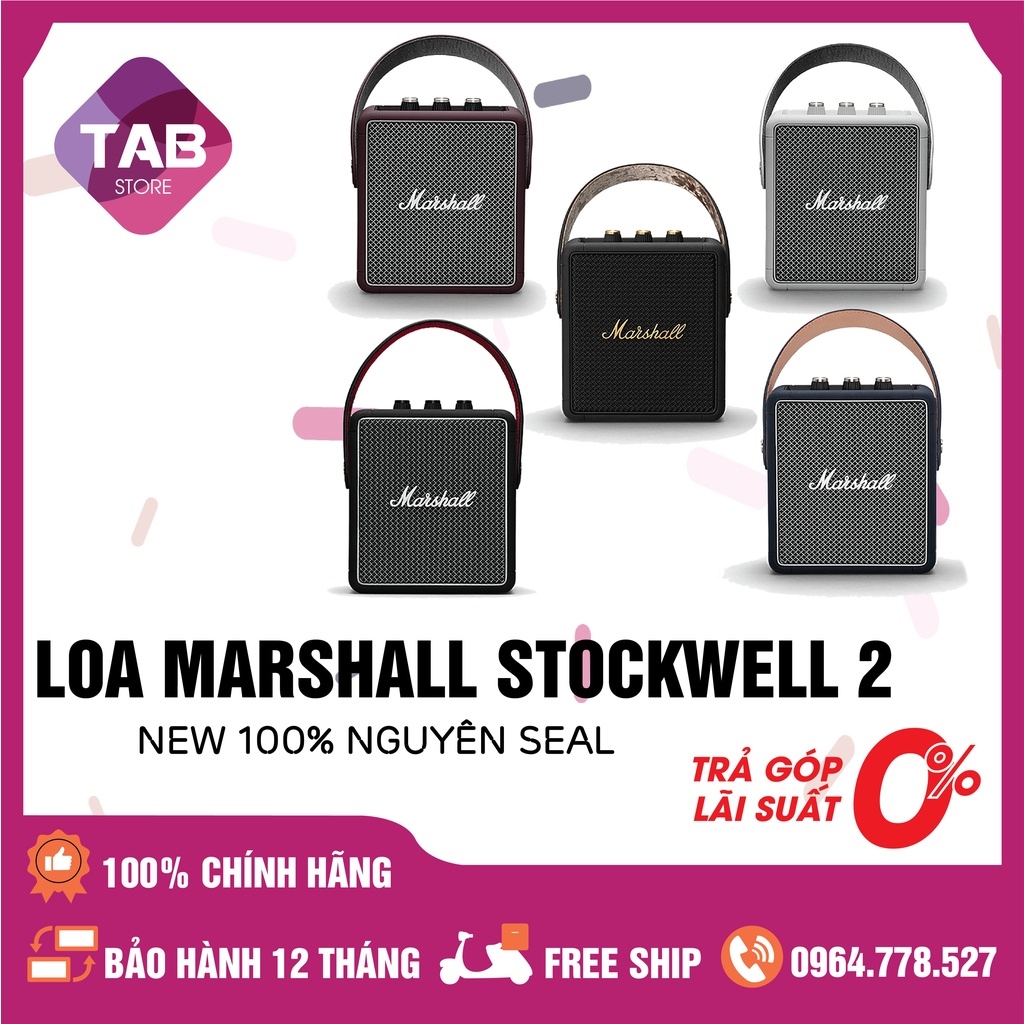 □◐ Loa Marshall StockWell 2 New - Chính Hãng (Bảo Hành 12T)