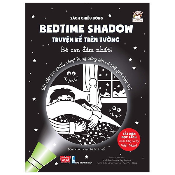 Fahasa - sách chiếu bóng - bedtime shadow - truyện kể trên tường - bé can đảm nhất!