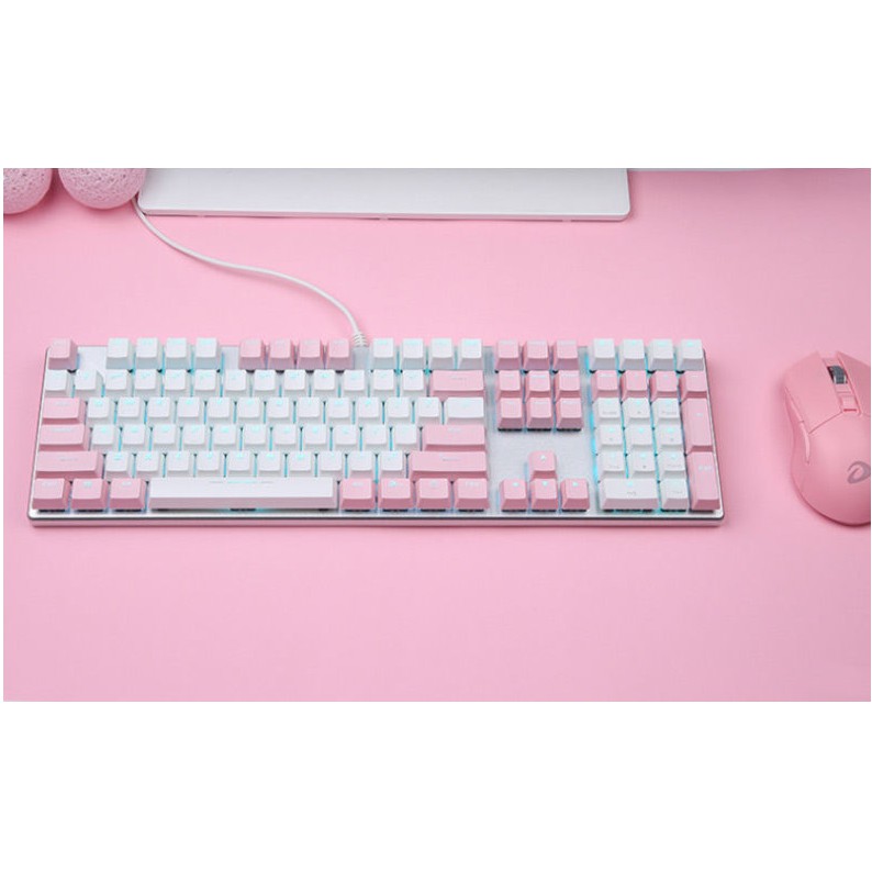 Keycap 108 Phím PBT xuyên LED ( Thick PBT, OEM Profile, Ansi Layout)