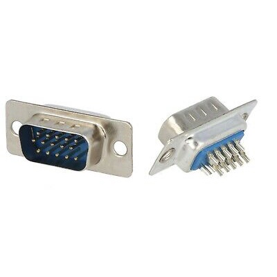 Đầu cắm DB15 chân thẳng 3 hàng
