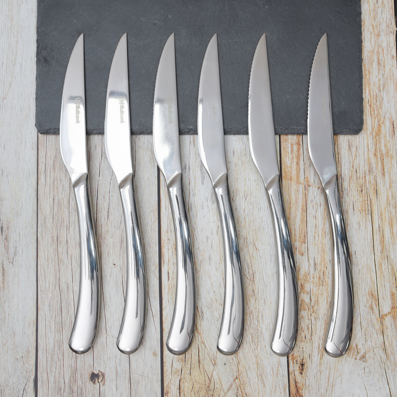 Dao inox 304 ăn bít tết Malicook [BÁN LẺ-GIÁ SỐC] phong cách Châu Âu sang trọng cao cấp