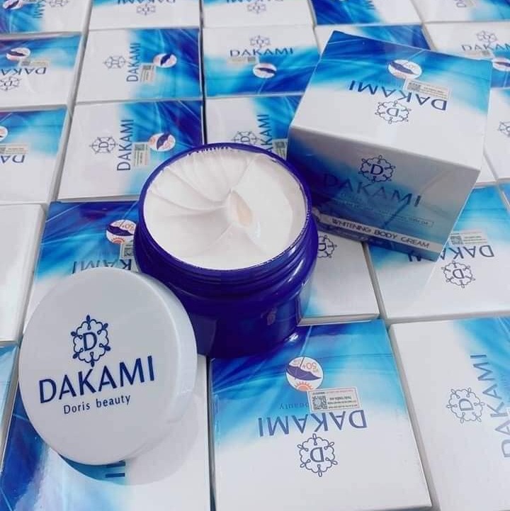 Kem Body DAKAMI Trắng Nhanh - Mờ Sạm - Tàn Nhang - Trắng Hồng - Mềm Mịn 250Gr