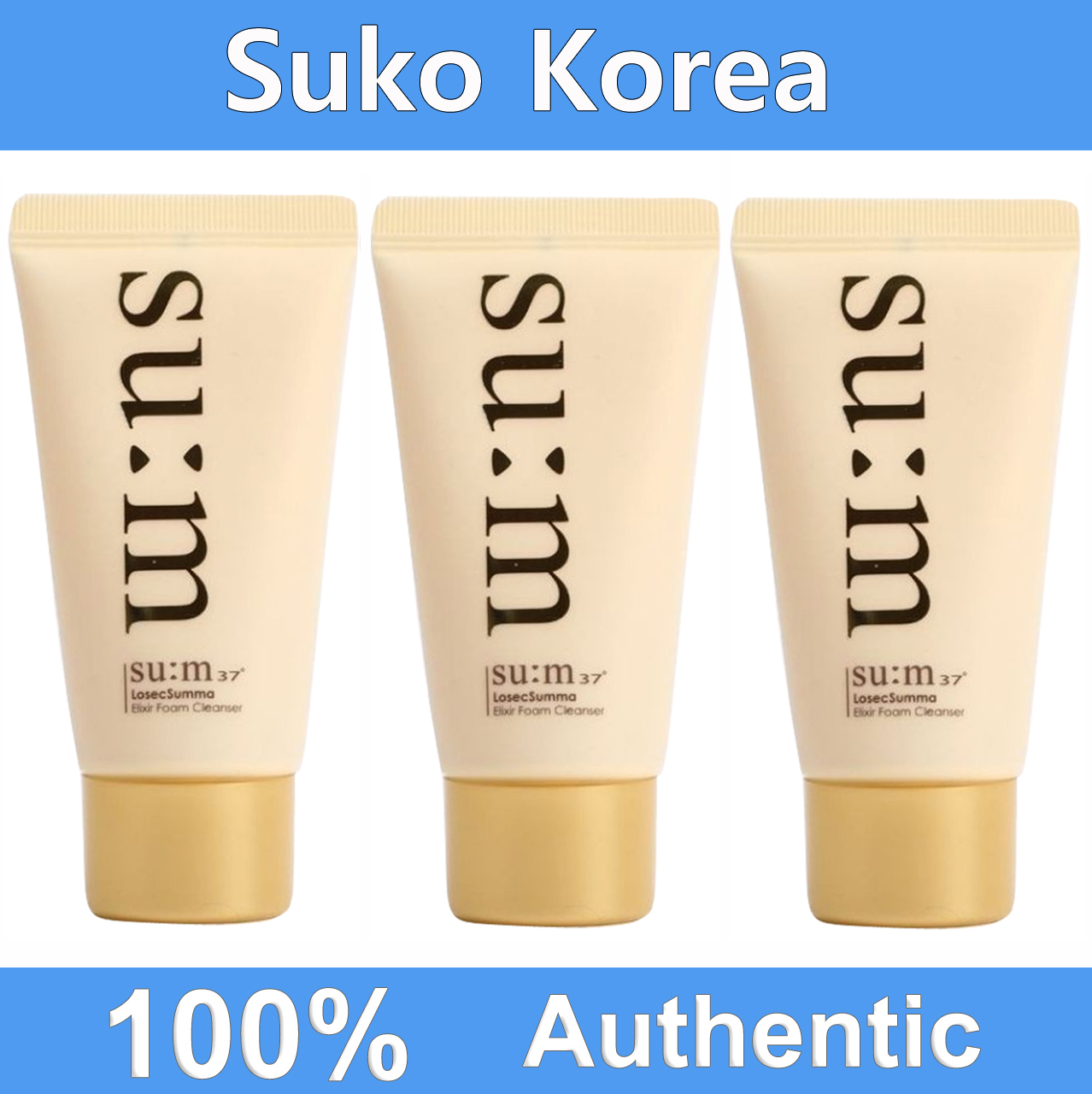 Sữa rửa mặt Sum37 tái sinh da chống hóa Su:m37 Losec Summa Elixir Foam Cleanser 60ml