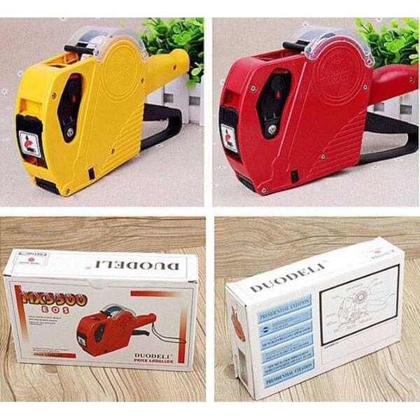 [HCM]Máy bắn giá tiền tặng 1 cuồn giấy 2 ống mực cao cấp tiện dụng (Màu ngẫu nhiên)