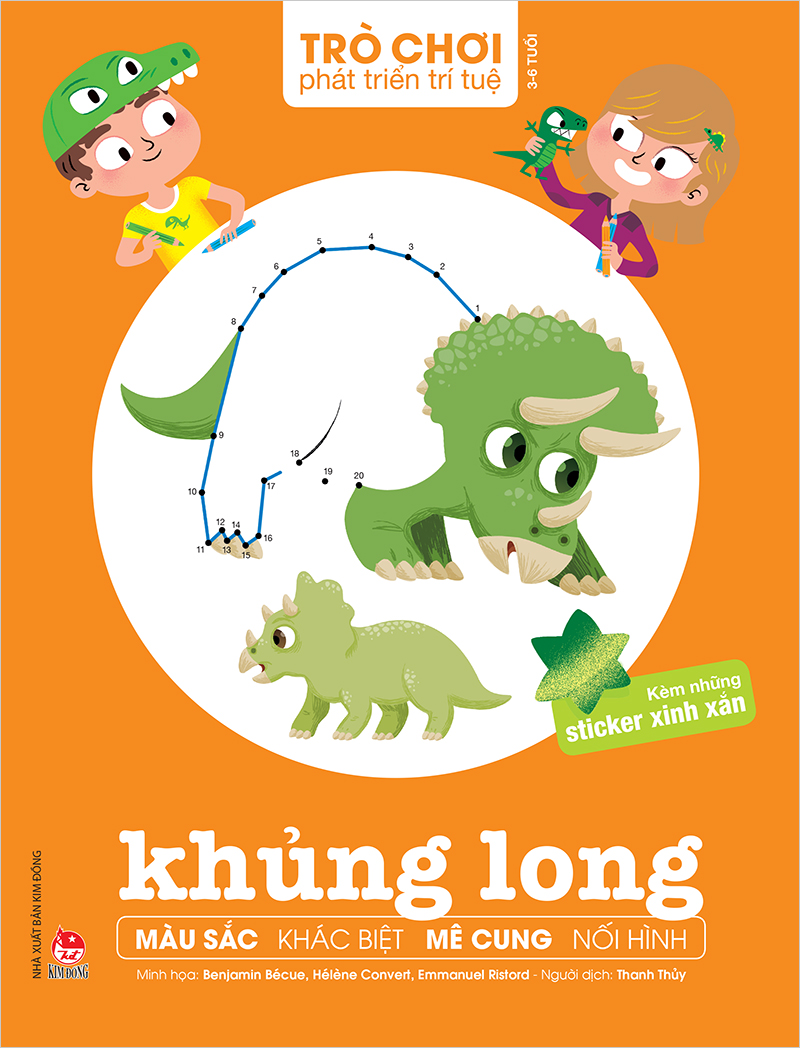 Kim Đồng - Trò chơi phát triển trí tuệ - Khủng long