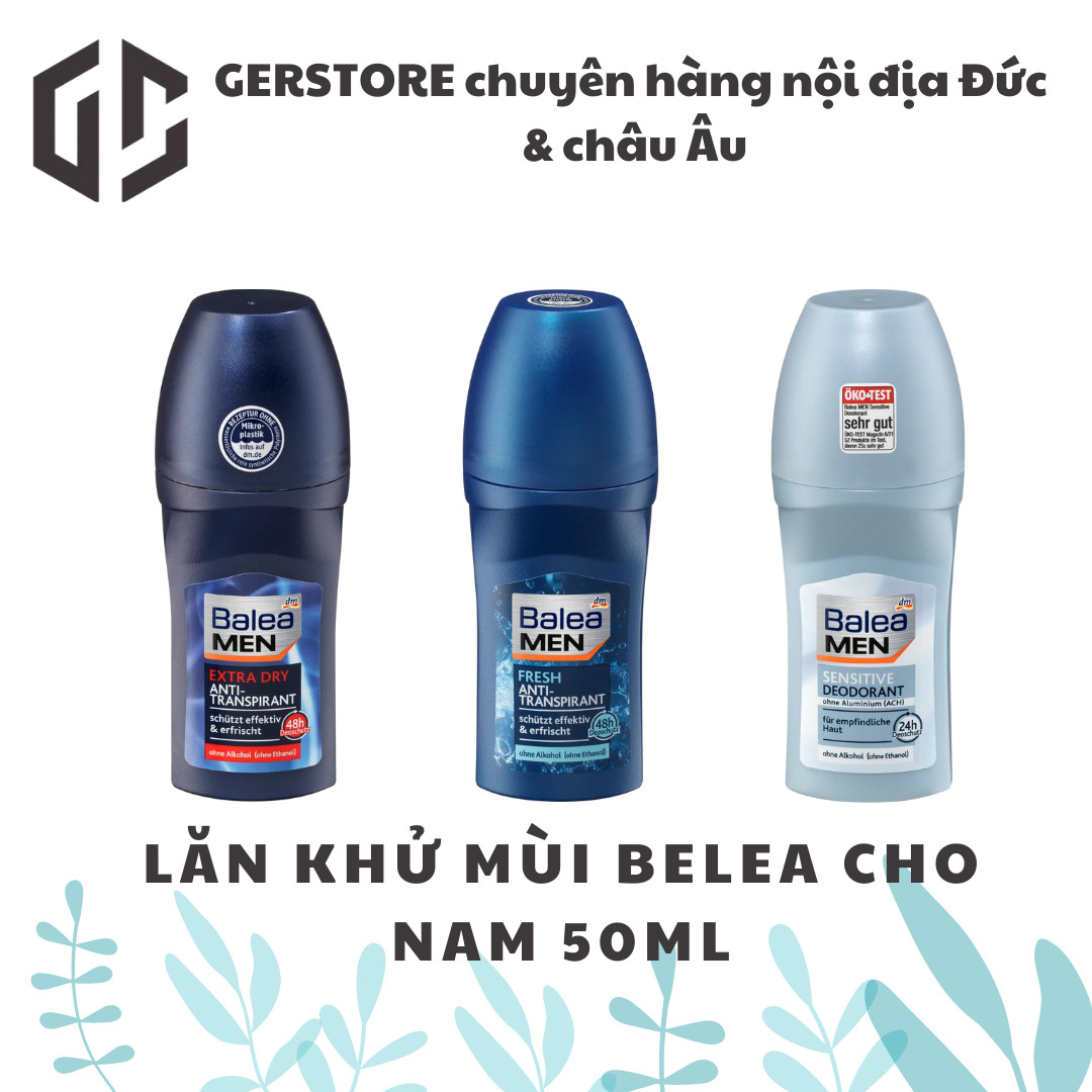 Lăn khử mùi balea nam 50ml - hàng nội địa đức