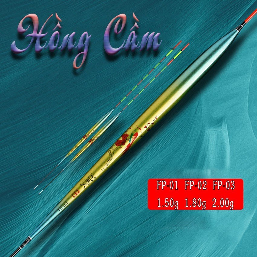 Phao hồng cầm câu đài chuyên rô diếc chép