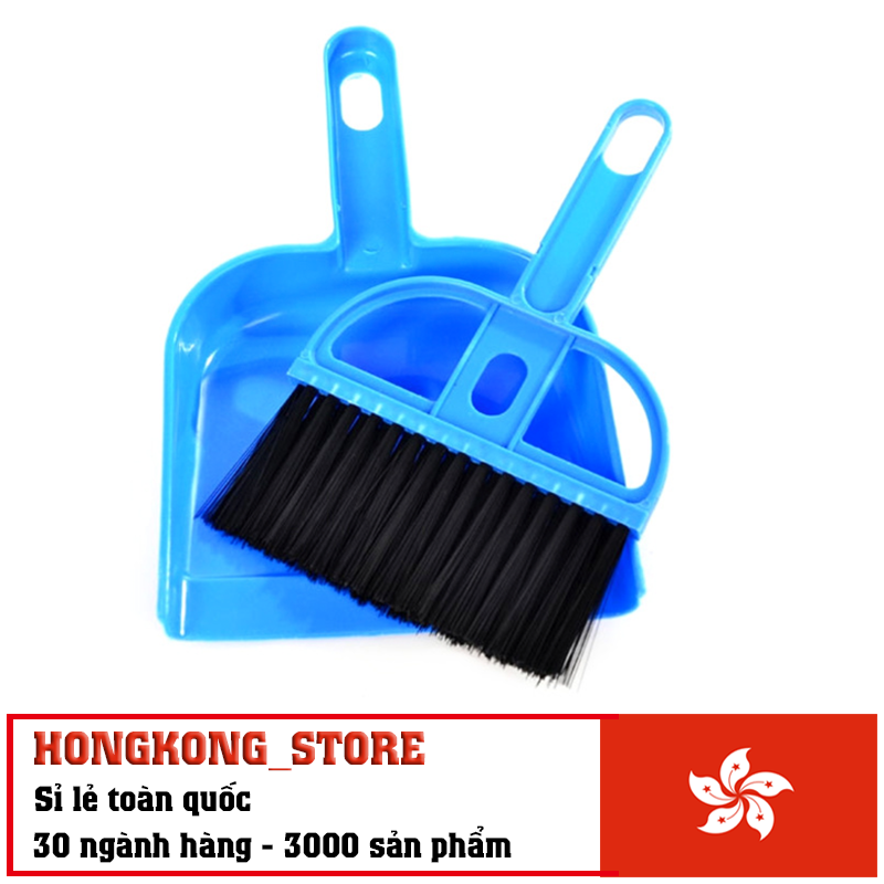 Bộ hót rác mini kèm chổi độc đáo - Hót rác mini cho văn phòng bàn làm việc