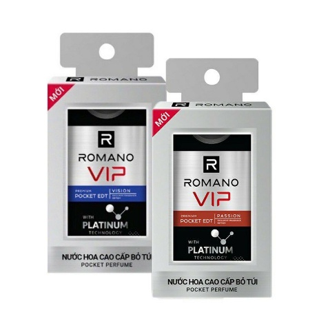 Nước hoa bỏ túi romano 18ml-xịt 250 lần-hàng tặng