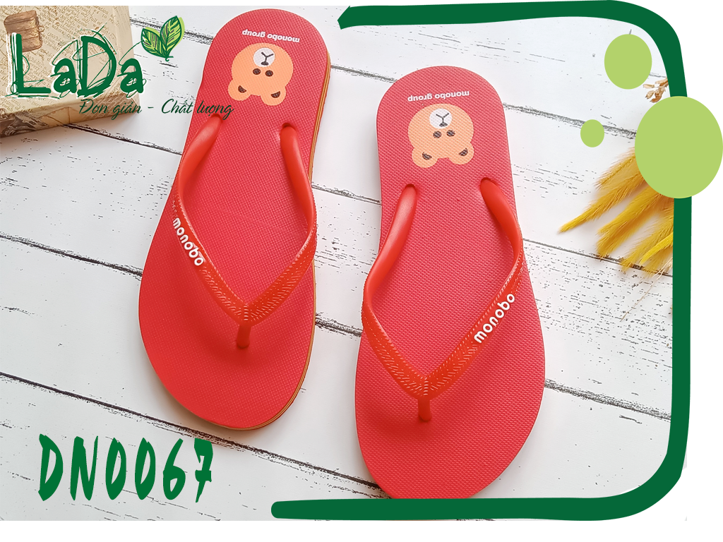 Dép Lào Monobo Con Gấu Dễ Thương [Dn0067]