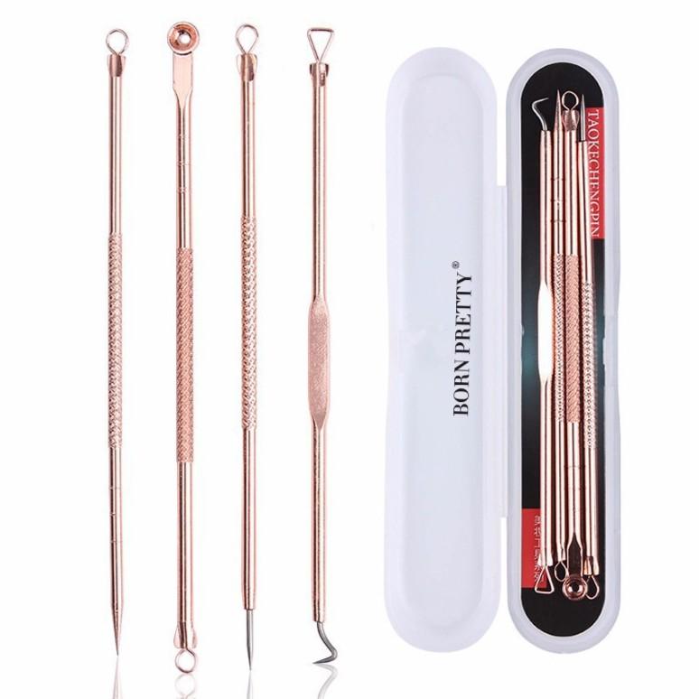 [HCM]Bộ 4 Món Que Nặn Mụn Thần Thánh (Có hộp)