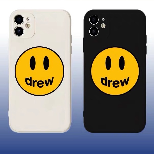 Ốp lưng iphone cạnh vuông DREW HOUSE 6plus/6s/6splus/7/7plus/8/8plus/x/xr/xs/11/12/pro/max/plus/promax  BVC91
