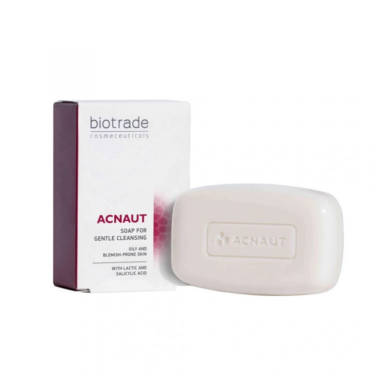 Xà Phòng Tắm Hỗ Trợ Giảm Mụn Biotrade Acnaut Soap