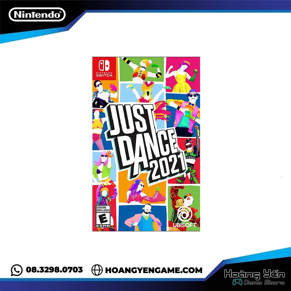 Thẻ game Just Dance 2021 Nintendo Switch