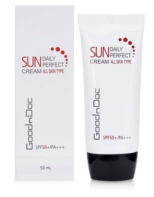 Kem chống nắng hàn quốc goodndoc daily perfect suncream spf 50 + pa+++ 50ml
