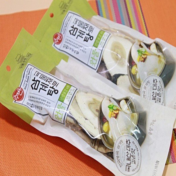 Gia vị khô nấu gà hầm sâm Hàn Quốc gói 70G/ sâm hầm gà