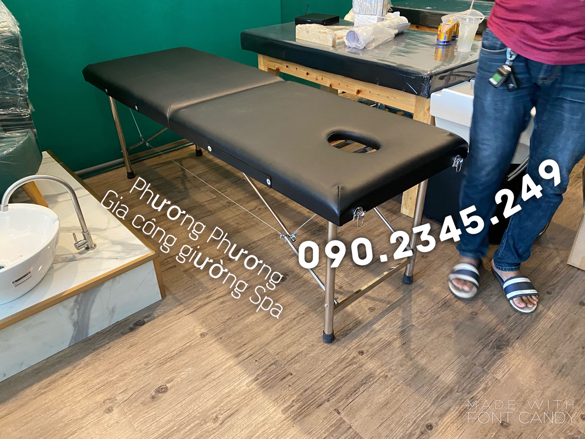 Giường vali gấp gọn