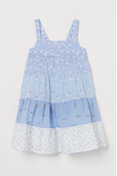 Váy 2 dây bé gái săn sale uk size 2-3y, 8-9y