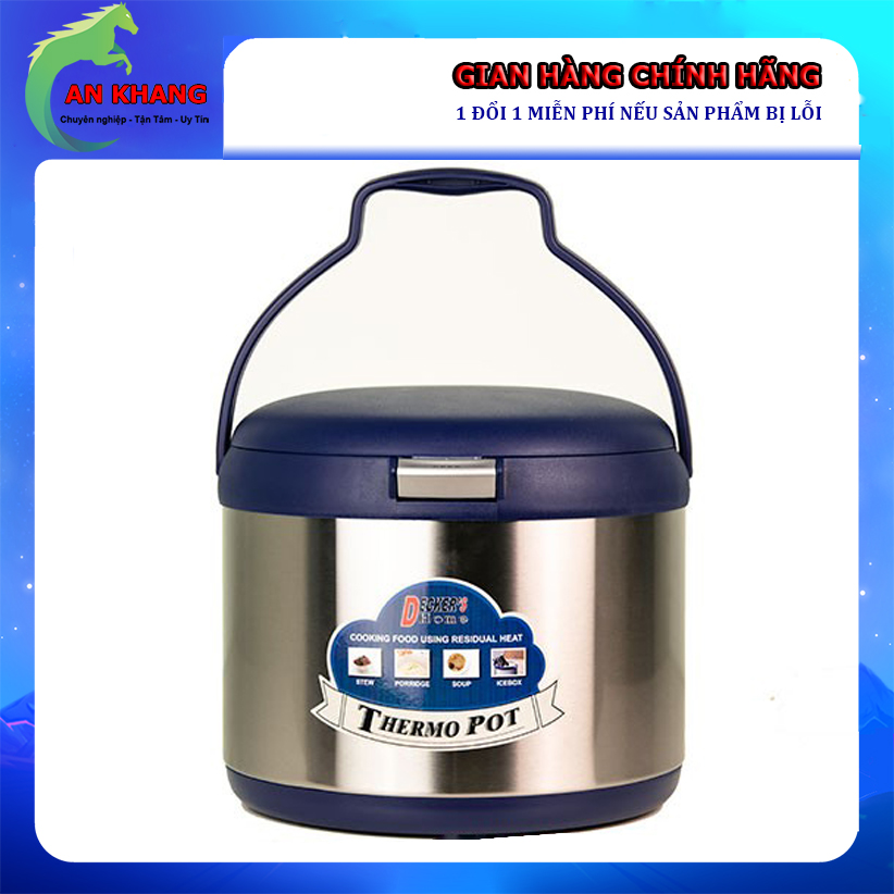 Nồi ủ nhiệt đa năng 3.5l 3.5 lít decker’s home yxm-d35cf - hàng chính hãng