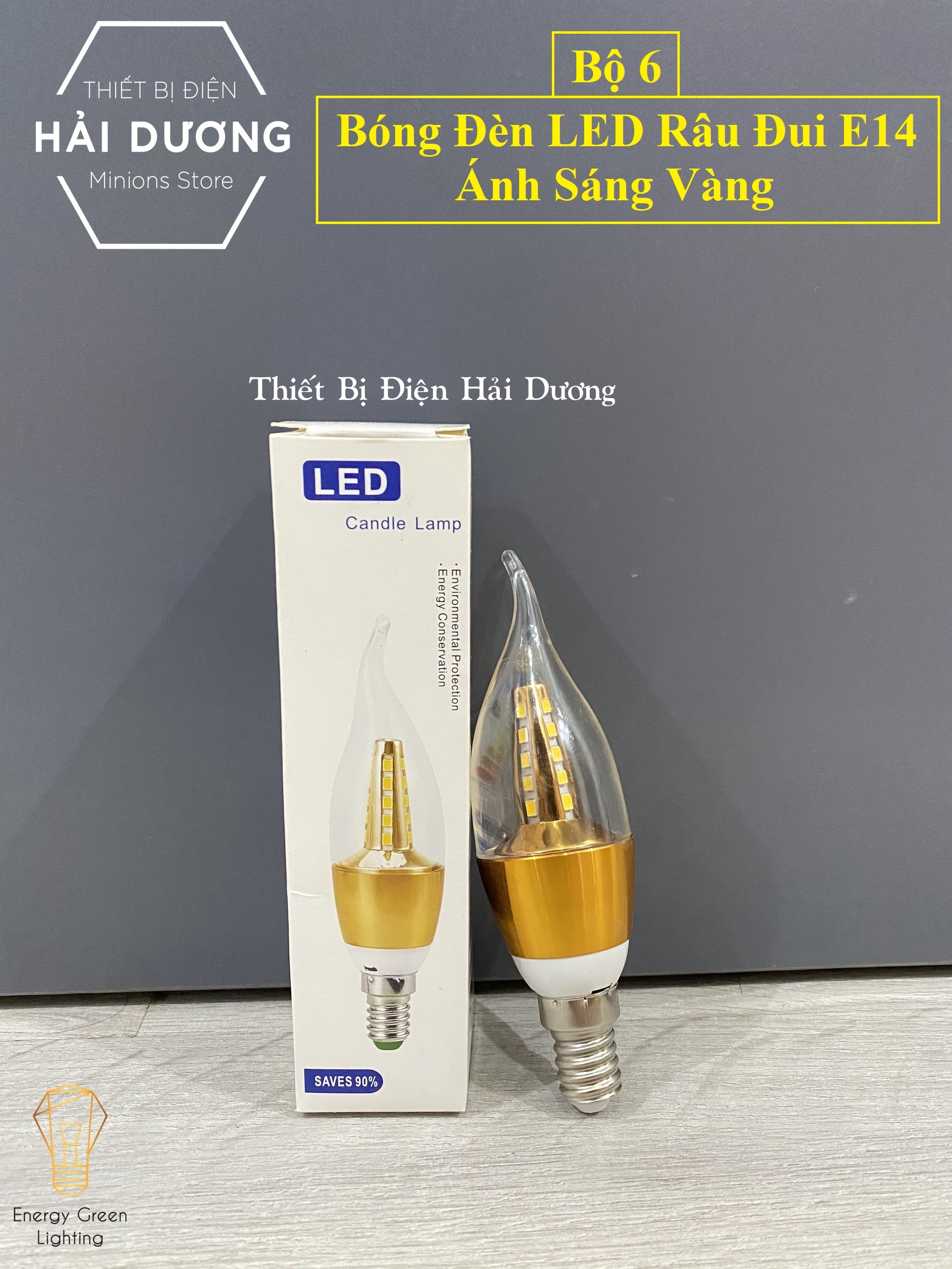 Bộ 6 Bóng Đèn LED Hình Quả Nhót 5W Siêu Tiết Kiệm Điện - Led Siêu Sáng - Chuyên Lắp Đèn Chùm
