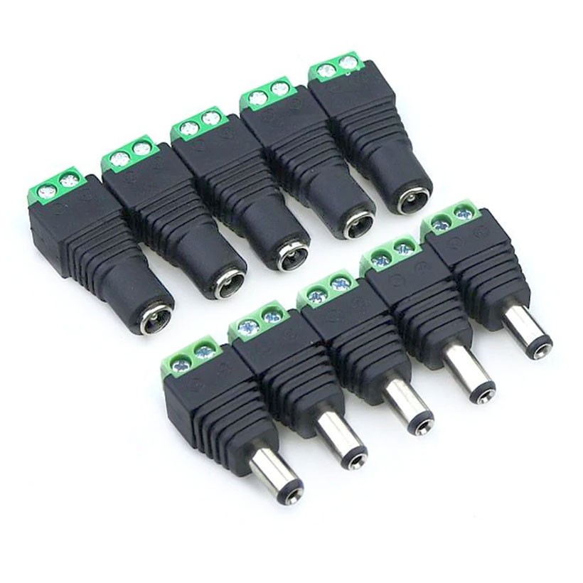 Dây rắc nguồn cam DC Camera (Jack Đực)