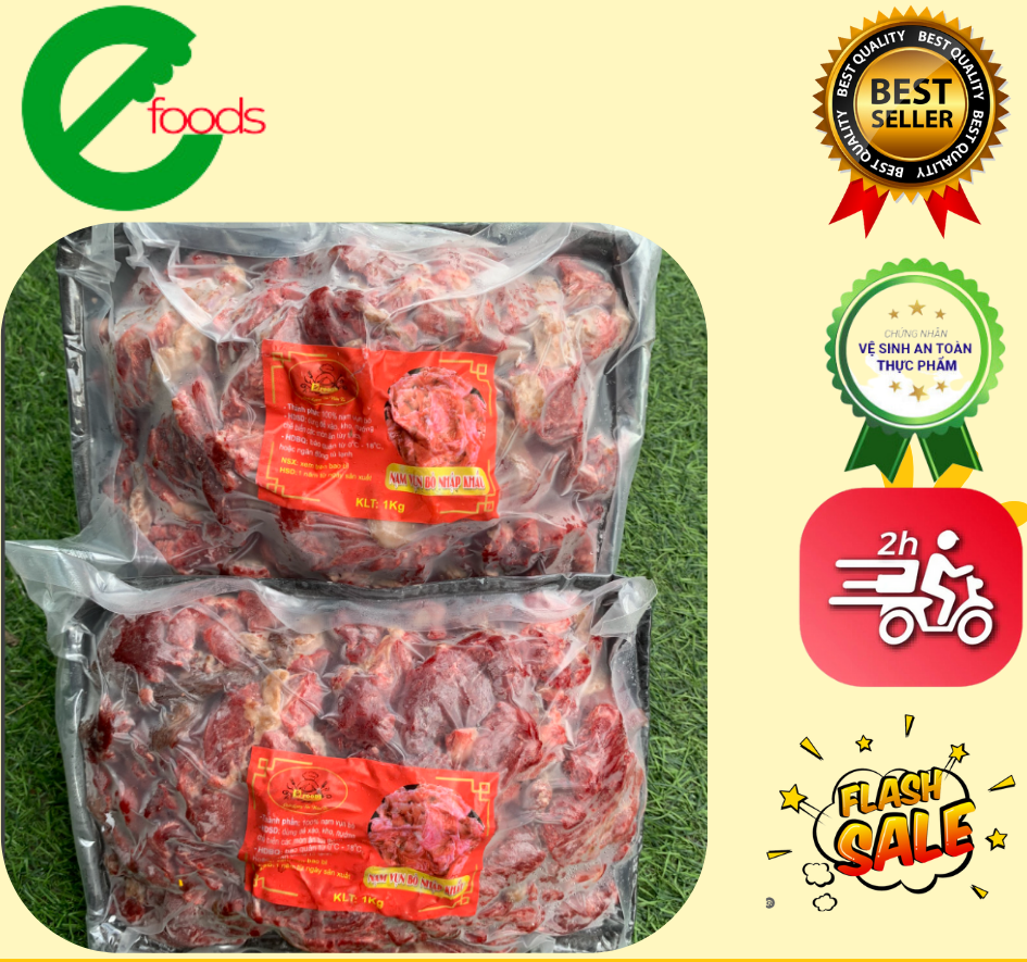 Nạm Bò Vụn 1Kg Tươi Ngon Nấu Thơm Ngon   (Giao Nhanh 2H HCM)