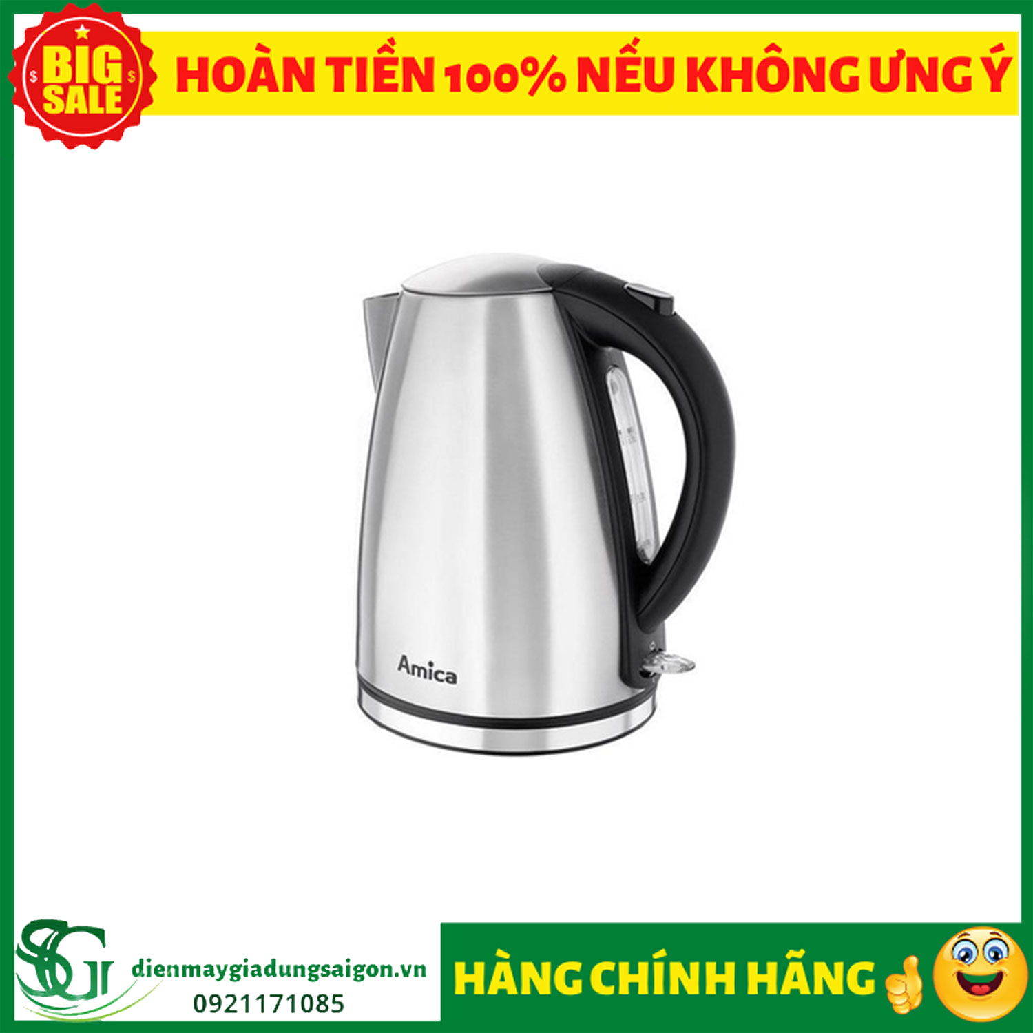 Ấm siêu tốc amica ko3031