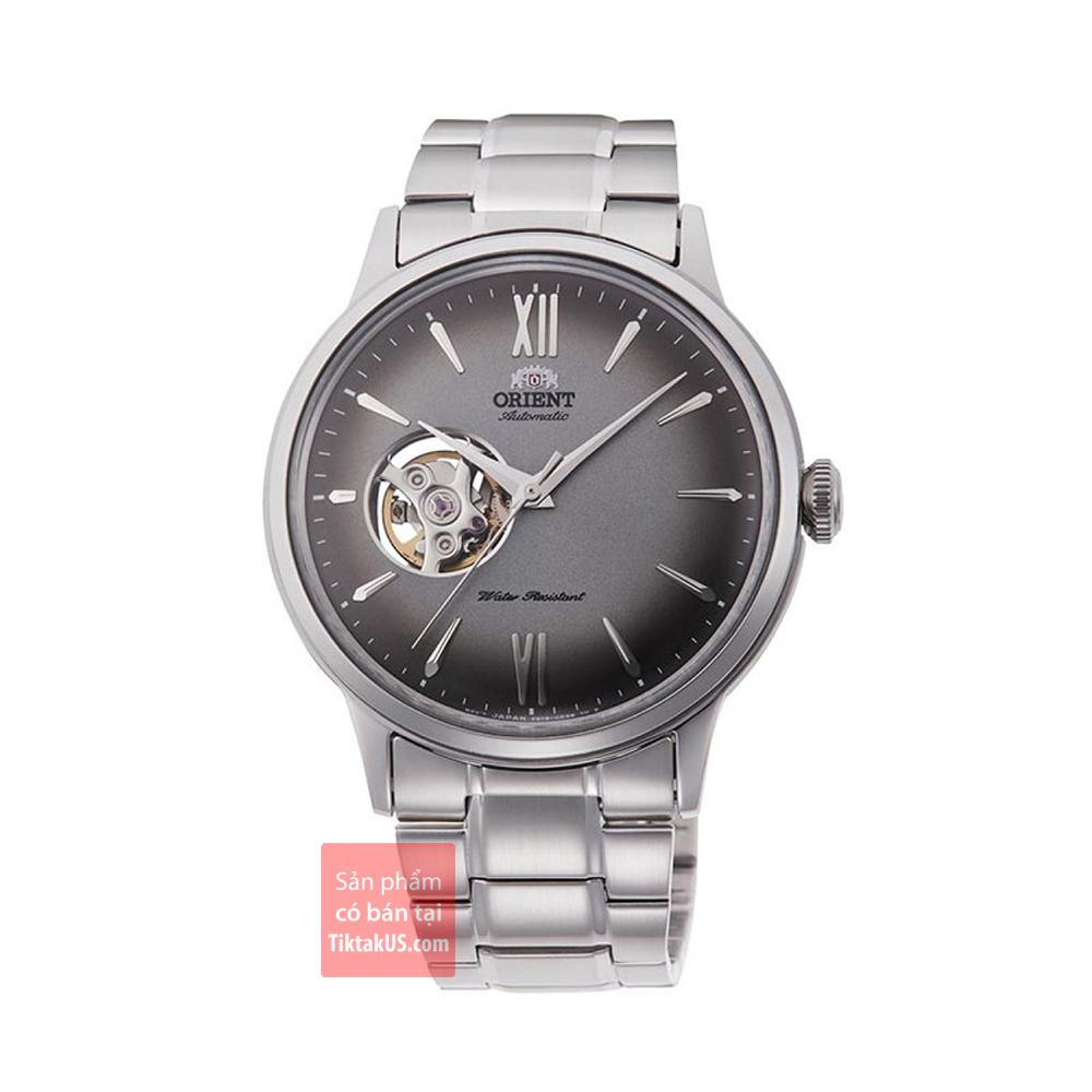 Đồng hồ đeo tay nam dây kim loại Orient Automatic Bambino RA-AG0029N10B