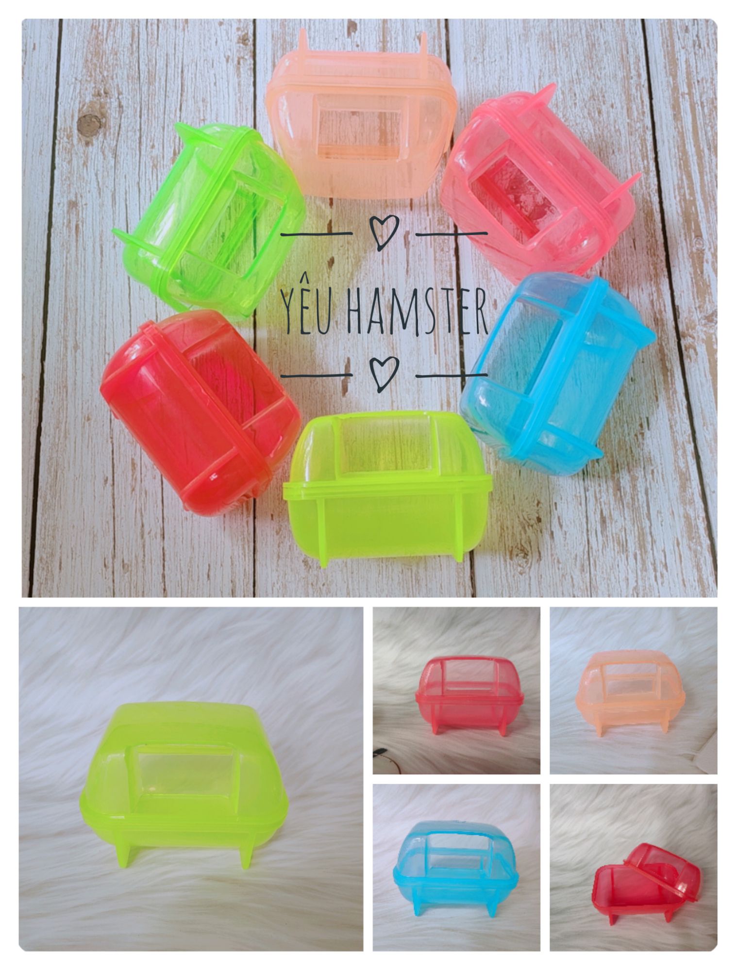 Nhà tắm nhỏ phụ kiện cho hamster