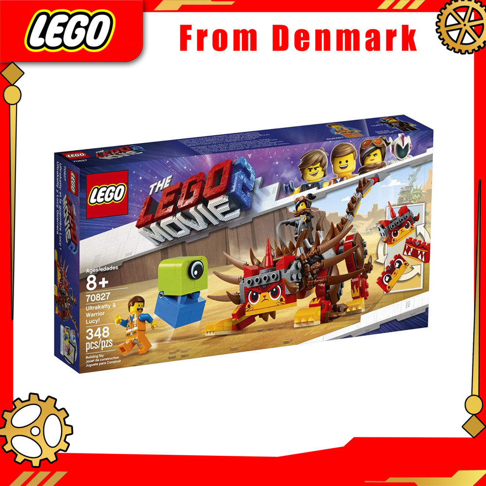 LEGO The Lego Movie 2 Lucy the Cool Warrior; Kids action creative block building set 70827 Guaranteed genuine