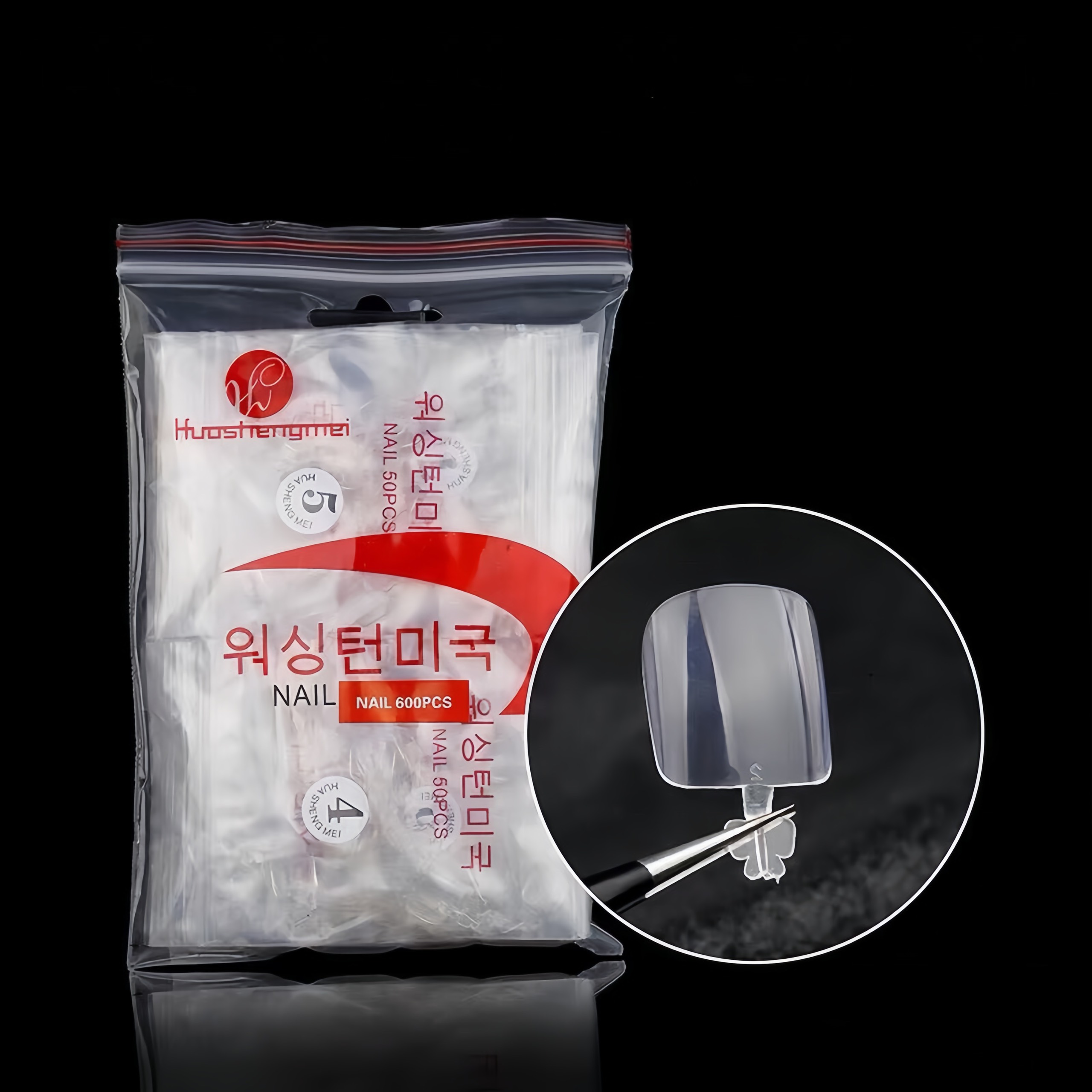 GIÁ TỐT HSM 600 móng úp chân chính hãng phom chuẩn - Móng úp giả đủ size