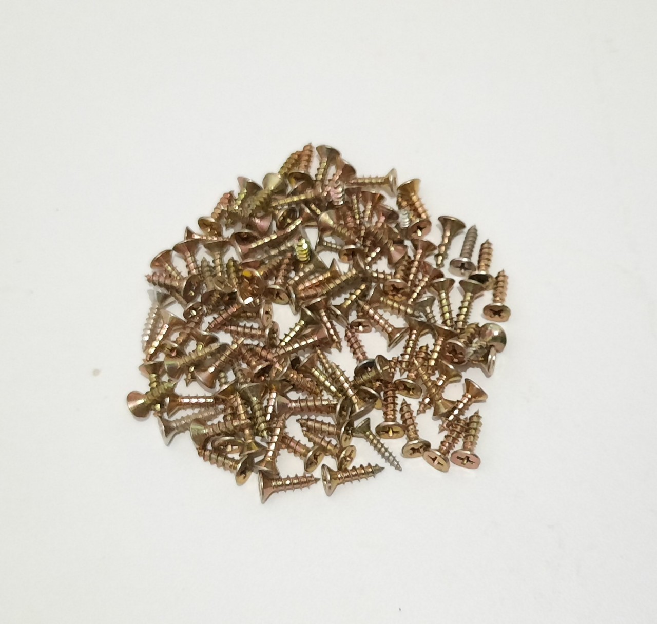 Bịch 100 ốc vít loại dài 1,5cm siêu cứng bắt gỗ, sắt, thạch cao..