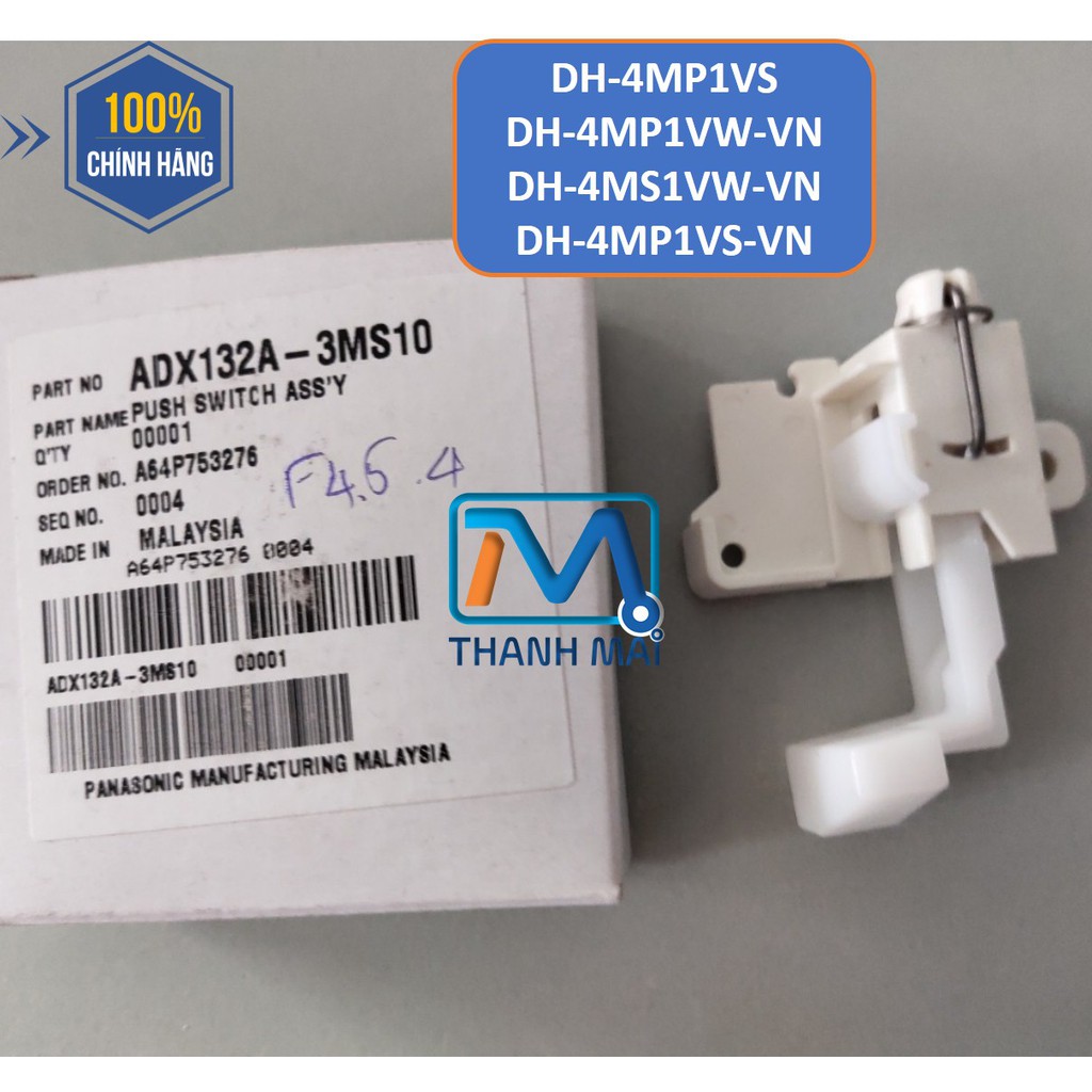 Cụm công tắc ấn máy nước nóng dh-4mp1vs // dh-4mp1vw-vn // dh-4ms1vw-vn // dh-4mp1vs-vn
