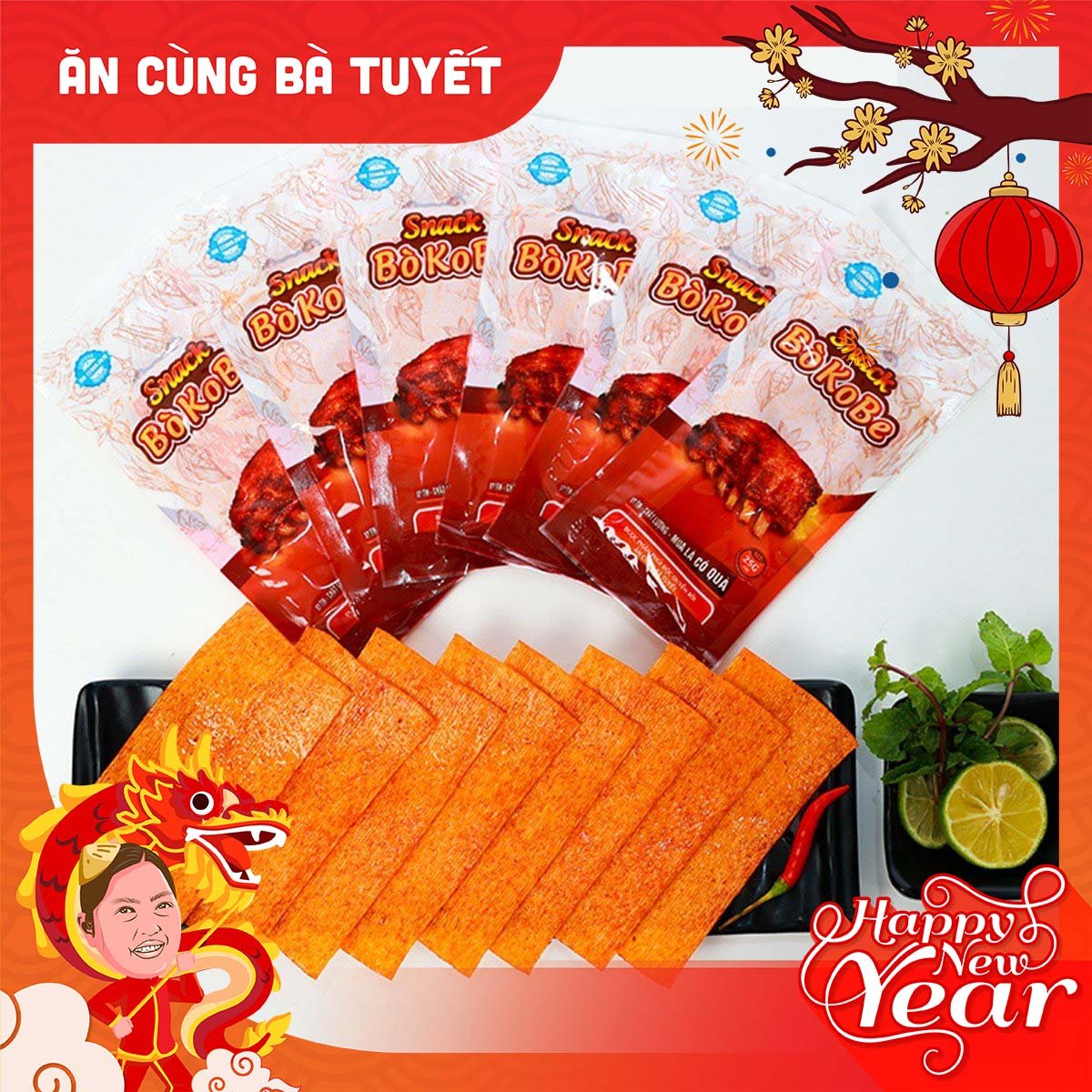 COMBO mua 10 BÒ KOBE tặng 1 BÒ KOBE  đồ ăn vặt -ĂN CÙNG BÀ TUYẾT