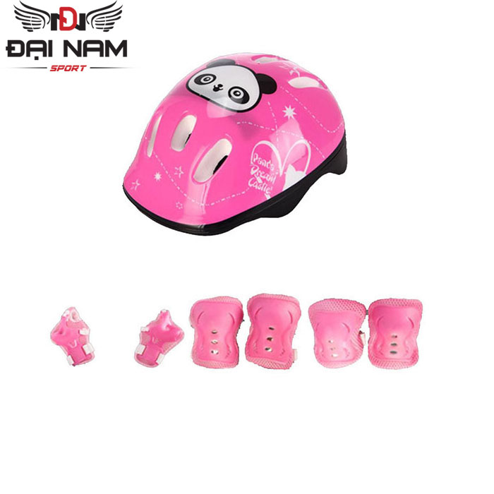 Bộ Bảo Hộ Patin Trượt Ván,Trượt Patin,Xe Trượt,Xe Đạp Đại Nam Sport Cao Cấp (Mũ Bảo Hiểm+2 Đầu Gối+2 Khuỷu Tay+2 Lòng Bàn Tay)