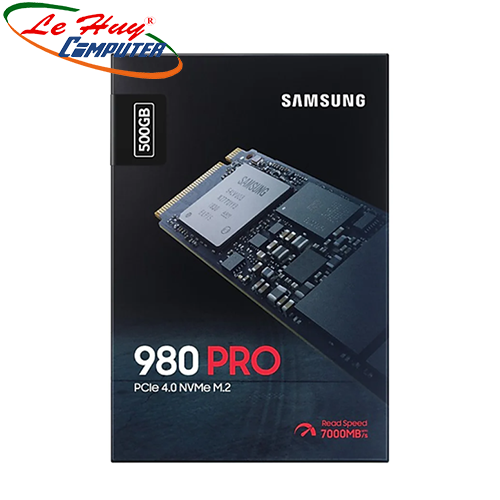 Ssd samsung 980 pro 500gb m.2 2280 pcie gen 4.0 x4 nvme vnand mz-v8p500bw