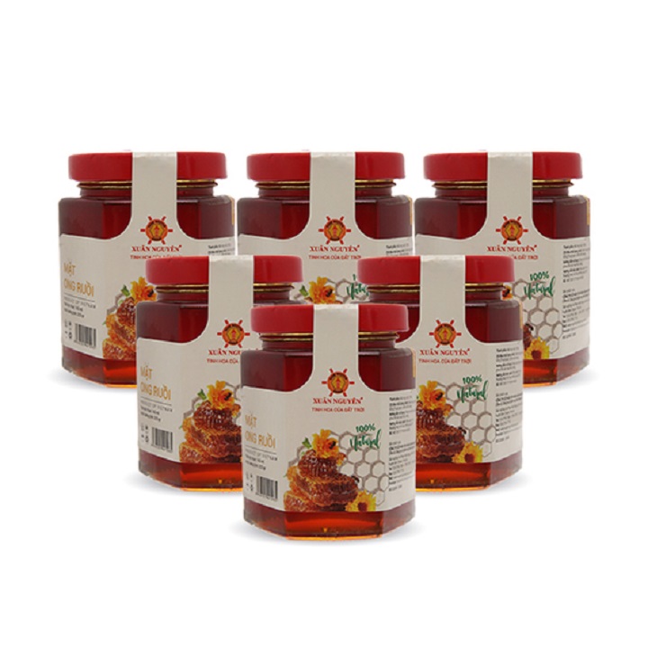 Combo 6 lọ Mật ong Ruồi nguyên chất