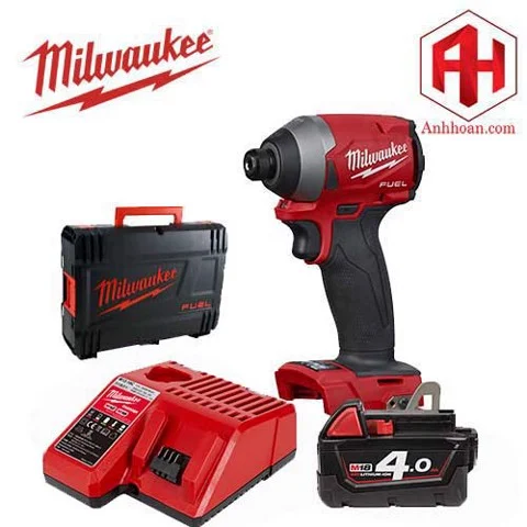 [Trả góp 0%] < FLASH SALE >Milwaukee Máy vặn ốc vít 18V FUEL M18 FID2-401 (SET 1x4Ah)