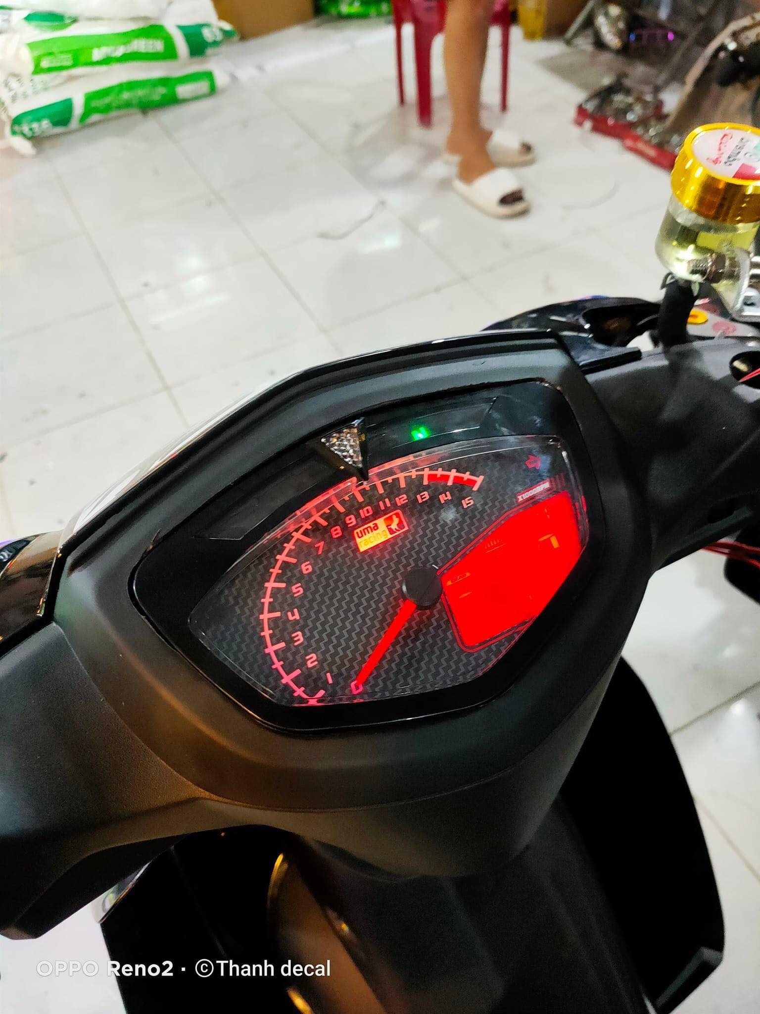 Full đồng hồ umaracing 1.1 hàng tốt lắp như zin cho sirius 110 , sirius 50