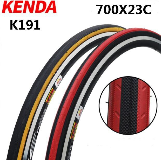 Kenda k191 skinwall lốp xe lốp xe đạp 700c xe đạp đường bộ lốp xe 700 23c siêu nhẹ 430g đua fixie xe đạp lốp 110psi