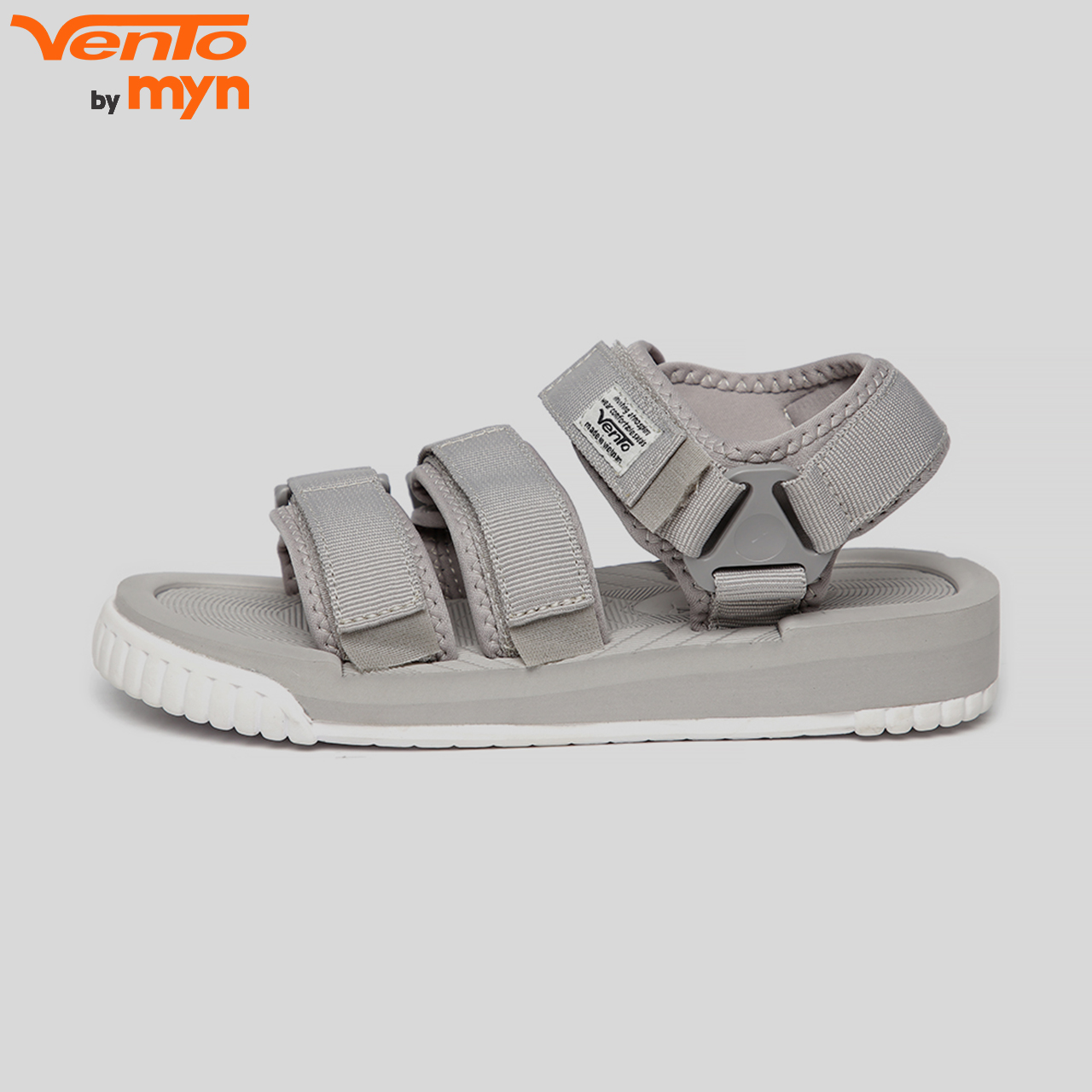 Giày sandal vento nam nữ - công nghệ ip- hsd9801 m2 ghi