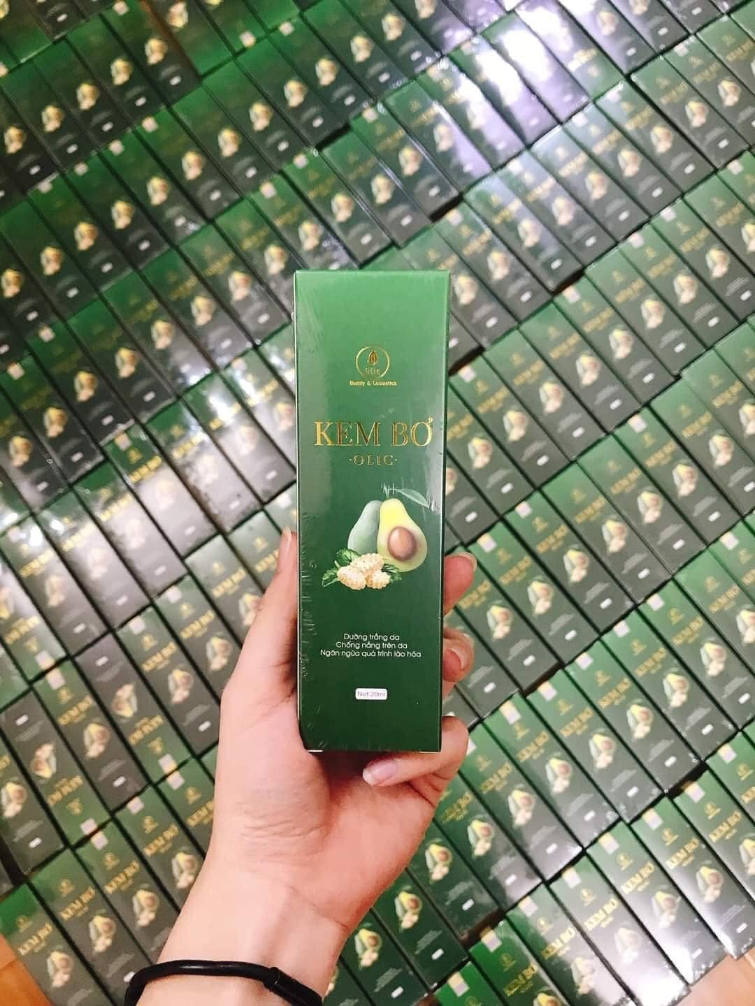 Dưỡng Trắng Trị Nám Kem Bơ Olic (Có Thẻ Bảo Hành)