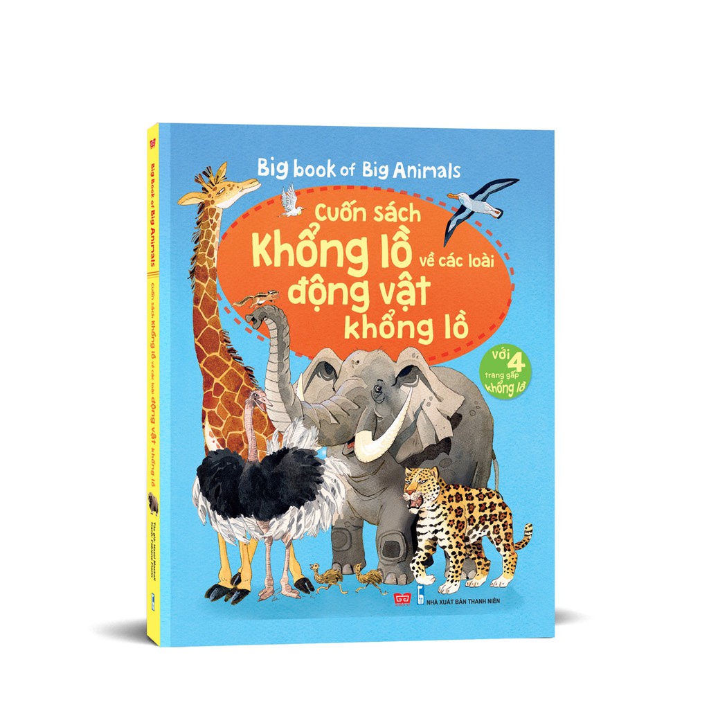 Sách - Big book - Cuốn sách khổng lồ về các loài động vật khổng lồ